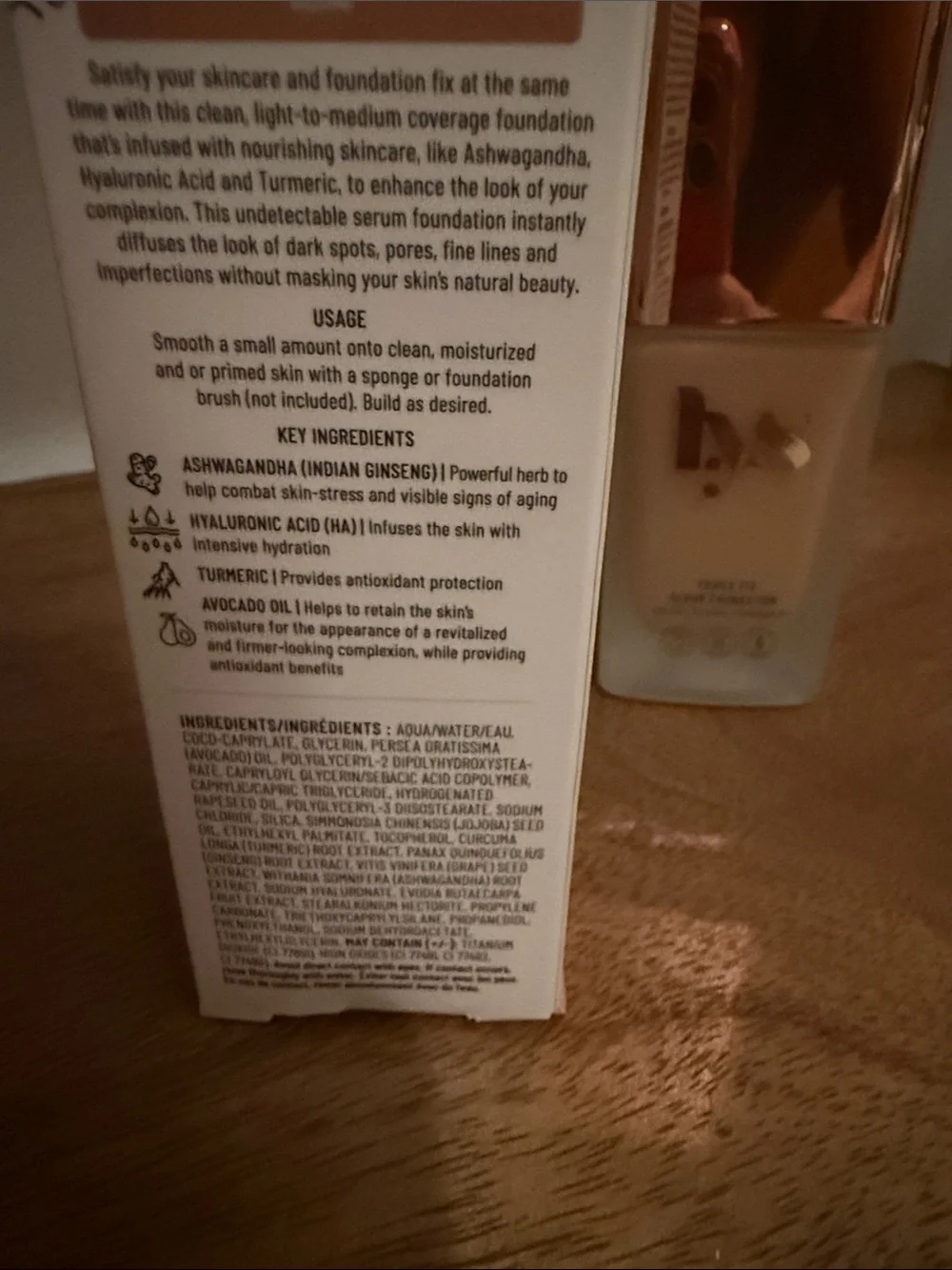 LYS Beauty Triple Fix Serum Foundation — TG1 Shade